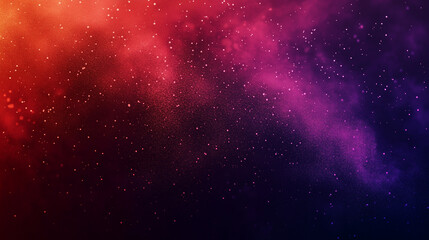 Obraz premium Glowing pink and purple patten on dark background, grainy gradient noise texture poster banner backdrop abstract design, power point background