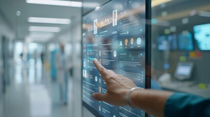Digital Healthcare Revolution Exploring Virtual Medical Records in Modern Hospital Setting