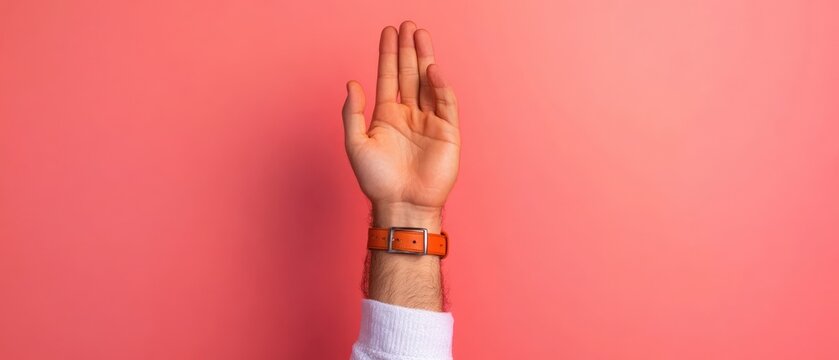 A hand raised in a friendly gesture, engagement, and the importance of communication in building relationships.