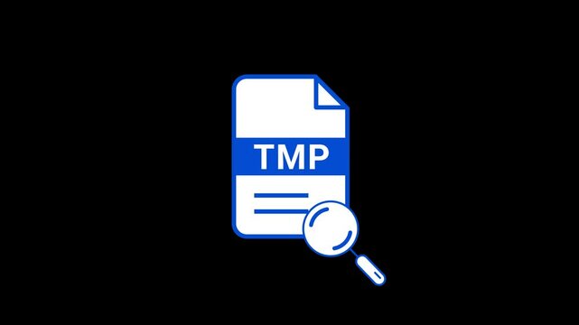 Tmp File Searching icon animation