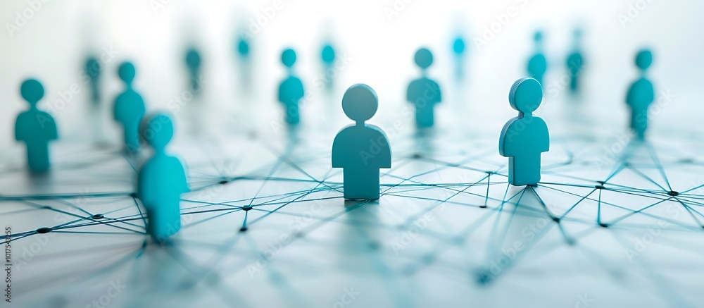 Poster bridging human resources with global web resources for cutting-edge recruitment tactics.
