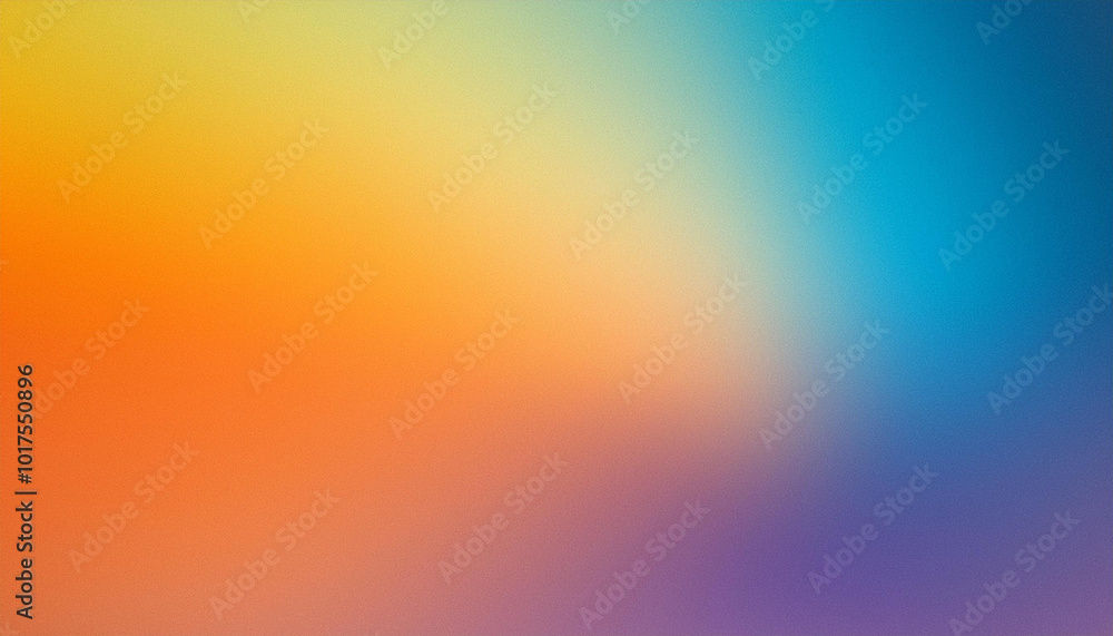 Poster abstract gradient blurred pattern colorful with realistic grain noise effect background, for art pro