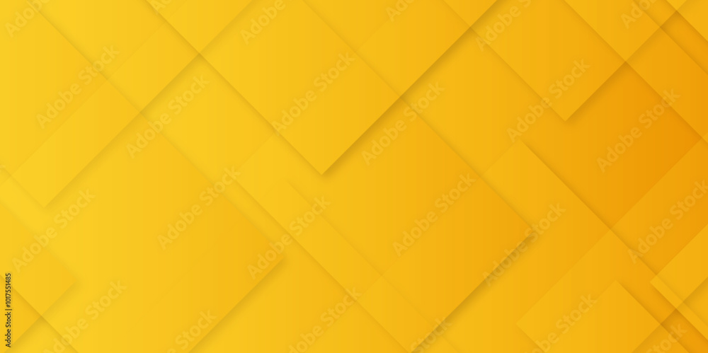 Poster abstract modern orange and yellow pattern geometric luxury gradient line background random square sh