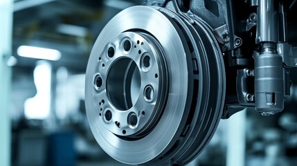 Gray disc brake for carcar mag wheelmagnesium alloy wheel