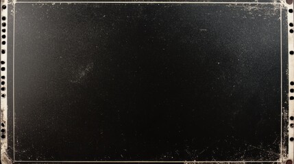 Scan of blank or empty super 8mm film frame with dust and scratches cool film border overlay super 8 template or mockup