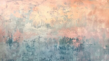 Abstract Soft Color Blend for Modern Art Decor