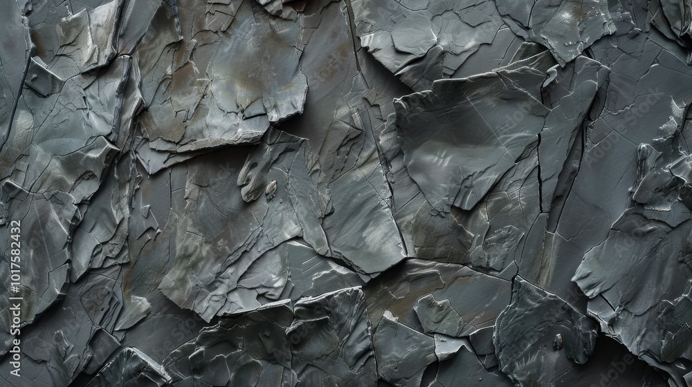 Poster dark slate texture with unique natural patterns