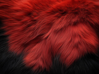 Naklejka premium animal fur texture, realistic fur background, fluffy fur, soft fur texture