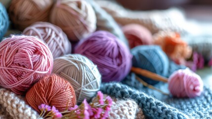 A knitting and crochet workshop for beginners and experienced crafters to create beautiful handmade items