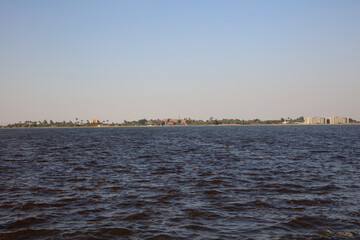 Qarun Lake at the afternoon