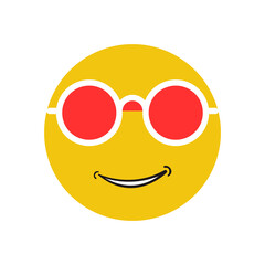 Smiling emoji art or Graphics 