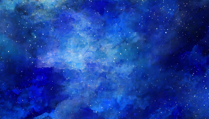 Fototapeta premium 幻想的な光る夜空のテクスチャ背景