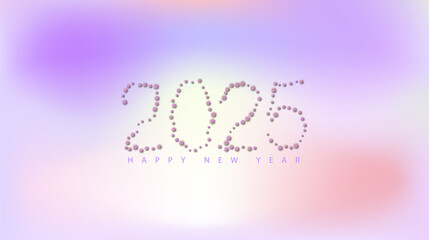 A joyful New Year 2025 image showcasing bright colors and festive symbols, embodying the spirit of celebration