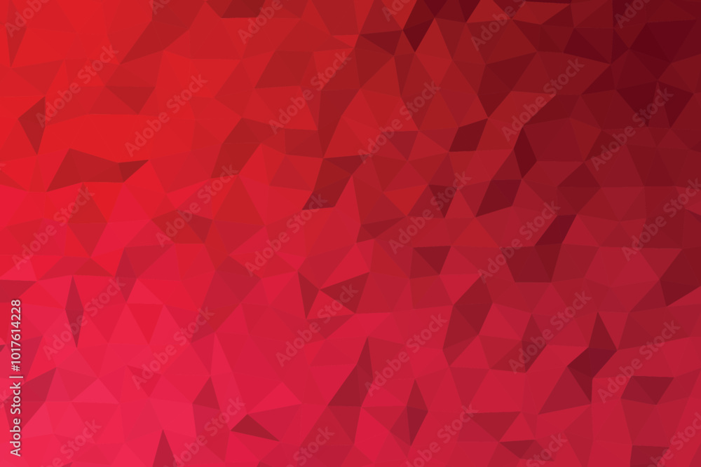 Poster pink abstract mosaic background. triangle geometric sample with gradient. the best triangle design f