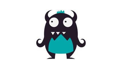 cartoon monster vector illustration