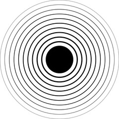 Circle blend line frame template design. Design elements