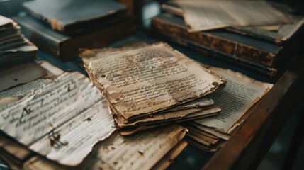 Obraz premium Uncover the potential of digital archives, preserving historical documents and cultural artifacts in accessible, searchable formats