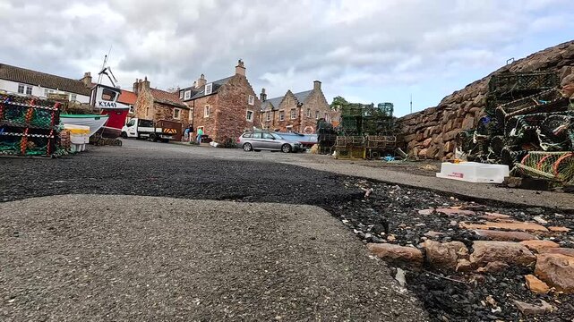 Crail Harbor Construction and Fishing Gear