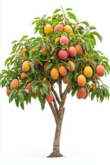 Evergreen Elegance: Mango Tree Portrait
