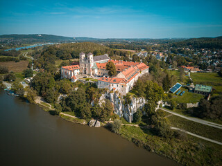 Obraz premium Monastery in Tyniec, in the city of Krakow, Poland.