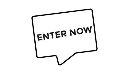 Enter now banner templates. Vector Illustration 
