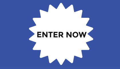 Enter now banner templates. Vector Illustration 
