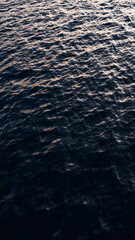 Sea wave. Sunrise shot. 3d rendering illustration not AI