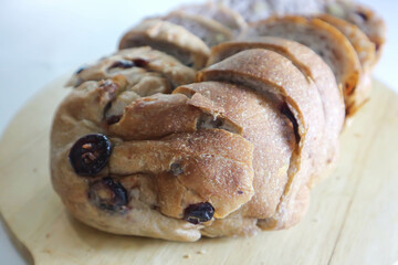 walnut cranberry sourdough bread or cranberry sourdough