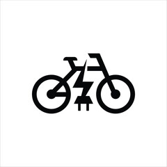 electric bike icon vector illustration, for icons and more