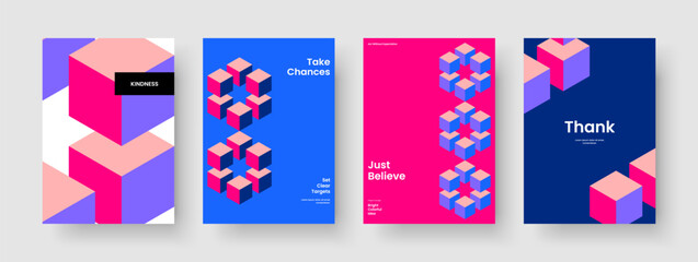 Fototapeta premium Creative Brochure Layout. Modern Background Template. Geometric Flyer Design. Banner. Report. Poster. Business Presentation. Book Cover. Newsletter. Magazine. Brand Identity. Pamphlet. Notebook