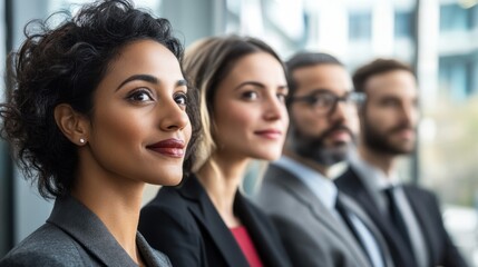 Business people with cultural diversity Appeals to content promoting diversity and inclusion in the workplace, ideal for global business environments.