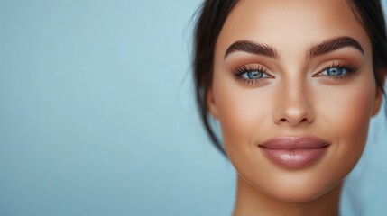Fototapeta premium Cosmetic surgery for disabled women A lower-competition market offering body-positive and functional enhancements for women with physical disabilities, creating more inclusive beauty practices.