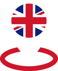 Location Icon of UNITED KINGDOM Flag