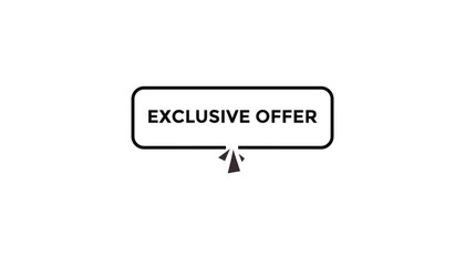 Fototapeta premium Exclusive offer web banner templates. Vector Illustration 