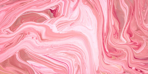 Fototapeta premium Luminous Flow: Exploring the Magic of Liquid Art in Oil Paint 