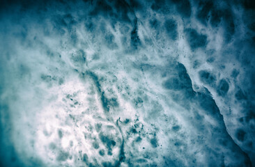 Close-up of pattern of nature grey alabaster stone with texture inside of stone. Detailed ornament on natural plaque, abstract. Granite concept.