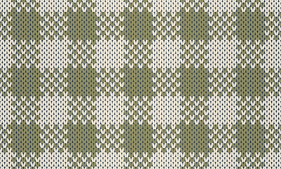Fototapeta premium Crochet pattern design for festival, seamless pattern