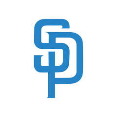 initial sp letter logo design vector, sp logo vector for monogram, sp icon, sp symbol, ps letter logo design, ps logo vector for business