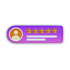 3D 5-Star Client Satisfaction Badge
