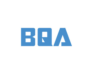 BQA logo design vector template. BQA