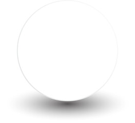 Realistic paper round shadow