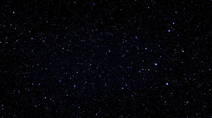 Fototapeta premium A Night Sky with Countless Stars and a Glittering Galaxy in the Distance