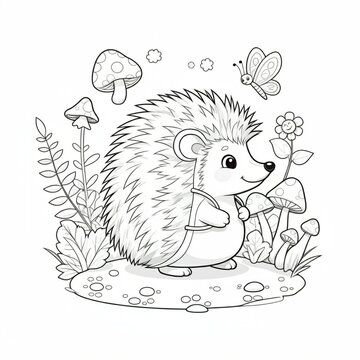 recommend clip art: hedgehog