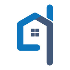 Real Estate  Property and Construction Logo