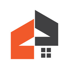 Real Estate  Property and Construction Logo