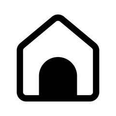 home glyph icon
