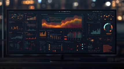 This software helps businesses understand their data. It pulls information from search engines and social media, analyzes competitors, and displays results in charts, graphs, and dashboards.