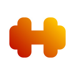 fitness gradient icon