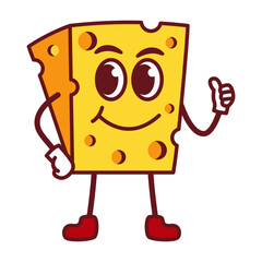 Cheese Character Illustration