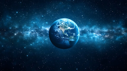 Fototapeta premium Earth in Space.